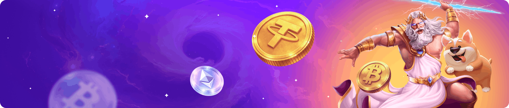 Krypto-Zahlungen bei Crashino: Bitcoin, Ethereum und Tether